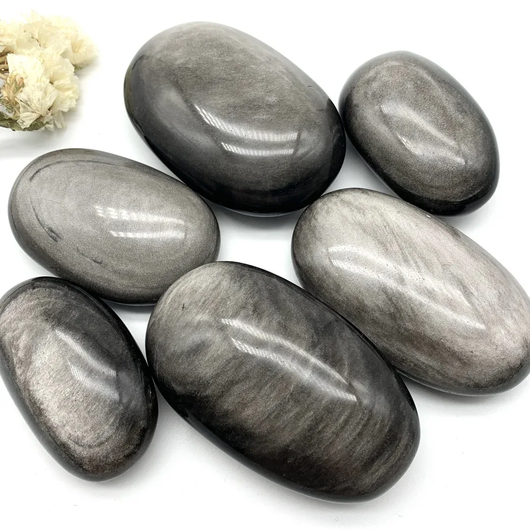 Серебристый обсидиан Серебристый обсидиан - Магический кристалл