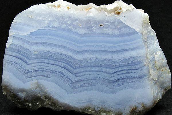 Синий агат в кружевах Синий агат в кружевах - Голубой кружевной агат - Магический кристалл